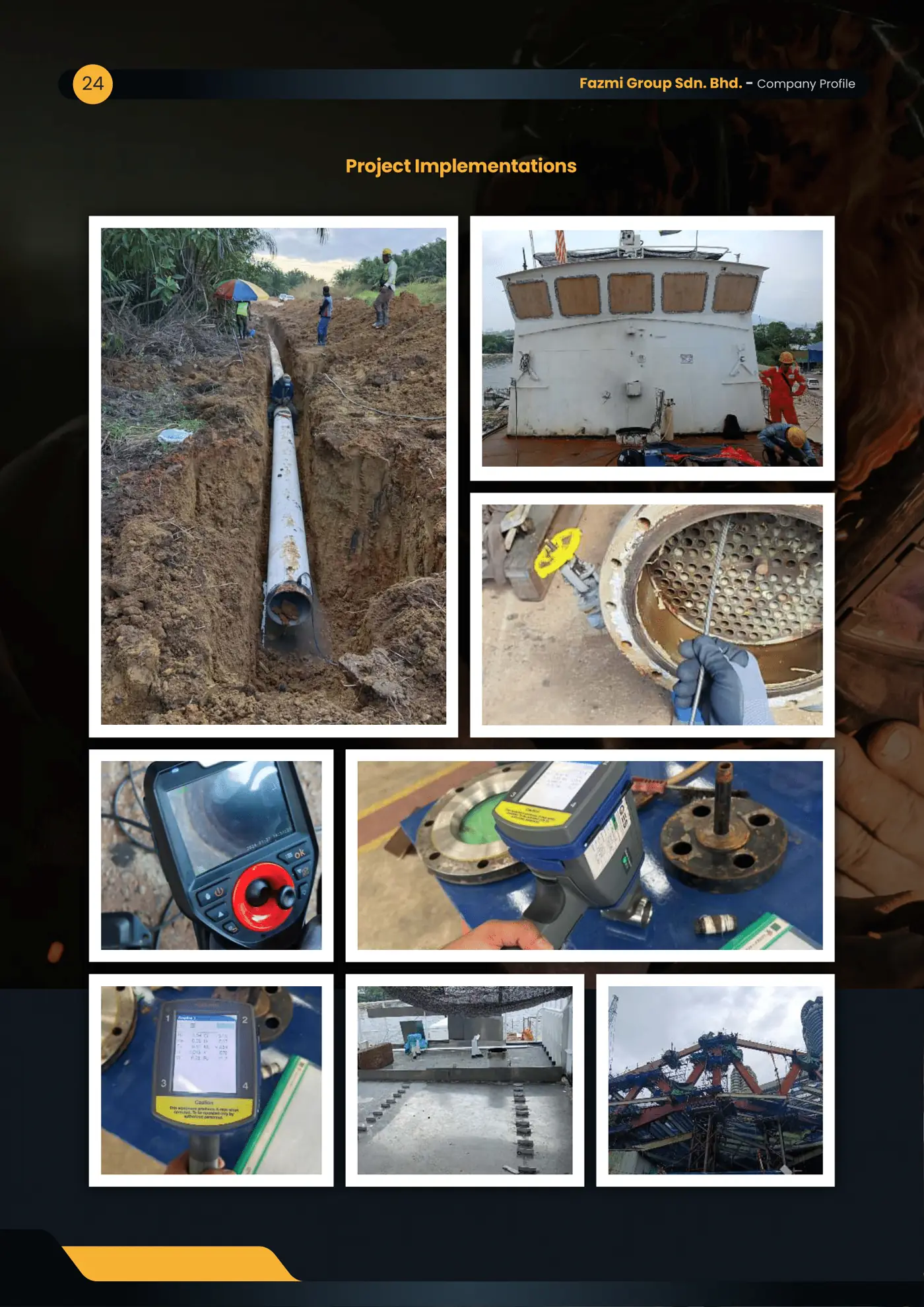 Company profile page 24