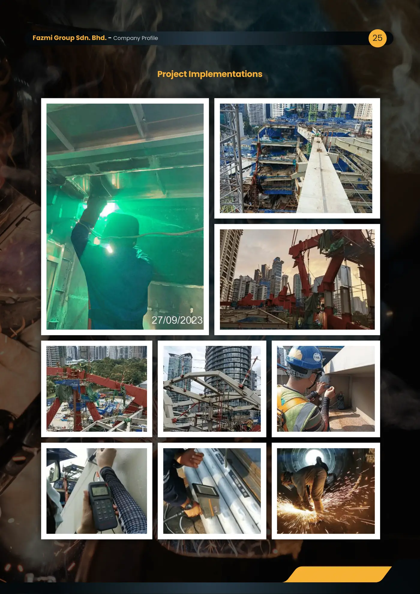 Company profile page 25